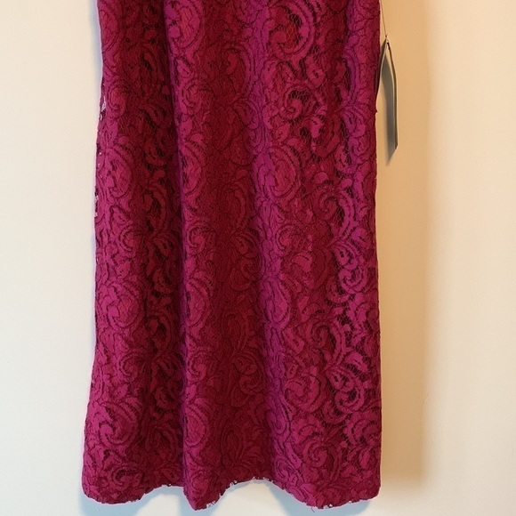 Cynthia Steffe Purple Lace Evening Cocktail Festive Dress Size 4 NWT - Picture 7 of 17
